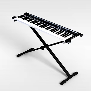 Electronic organ 3d model