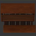 Elegant Modern Wooden Bedside Table With Drawer And Red Finish Design