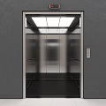 Modern Elevator Car Combination Elevator Button Control Panel Creative Glass Elevator Control Floor Panel 3d model