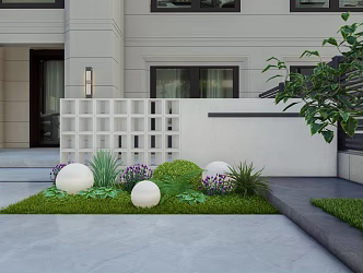Modern Garden Landscape Garden 3d model