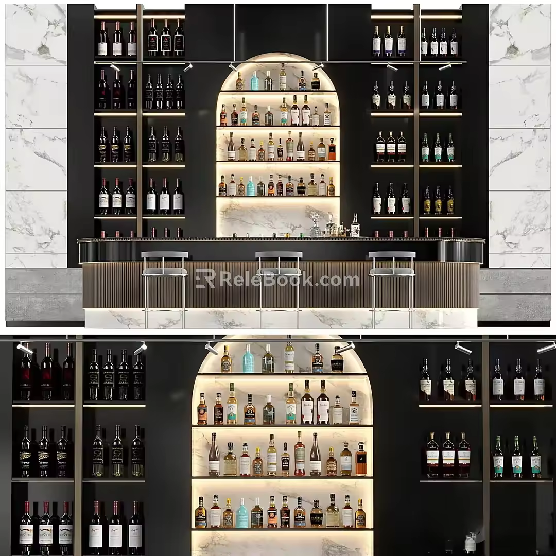 Fine Bar 3d model