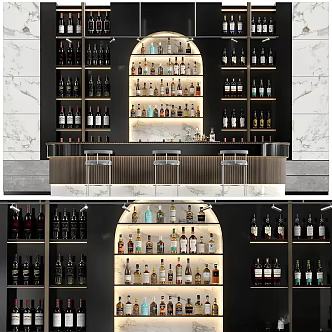Fine Bar 3d model