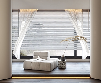 Style Curtain 3d model