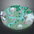 Game Environment Game Scene Fairy Tale Scene Fairy Tale Magic Scene Magic Item Fantasy Scene 3d model