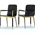 Dark Wooden Oval Dining Table Set With Black White Chairs Gold Legs And Decorative Items