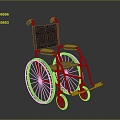 Modern Wheelchair Electric Climbing Wheelchair Electric Wheelchair Folding Wheelchair 3d model