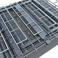 Suspended Ceiling Metal Framework Grid Structure Construction Installation Details