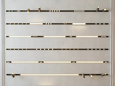 Sleek Modern Downlights And Spotlights Lighting Fixtures With Stylish Design And Bright Illumination 3d model