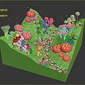Game Environment Game Scene Fairy Tale Scene Fairy Tale Magic Scene Magic Item Fantasy Scene 3d model