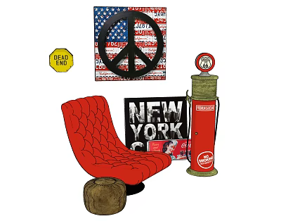 Leisure Chair 3d model Leisure Chair 3d model