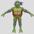 Teenage Mutant Ninja Turtles Game Character Animation Character Cartoon Character Animation Character 3d model