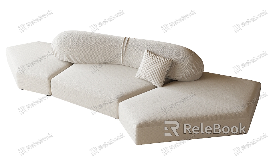 Modern Multiplayer Sofa Sofa Casual Sofa model