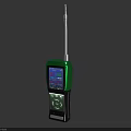Portable Industrial Gas Detector With Green Black Design And Digital Display Probe