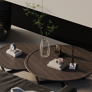 Modern coffee table 3d model