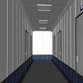 Monitoring Room with Respect Law Respect Facts Signs Numbered Screens and Blue Footprint Markers