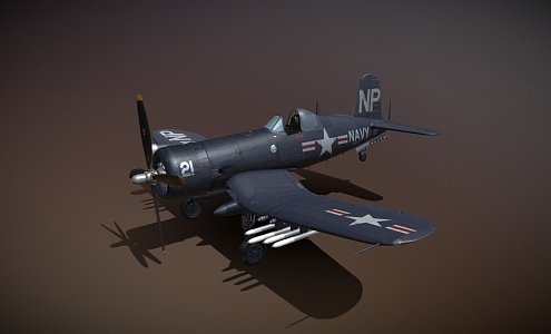 aircraft bomber 3d model