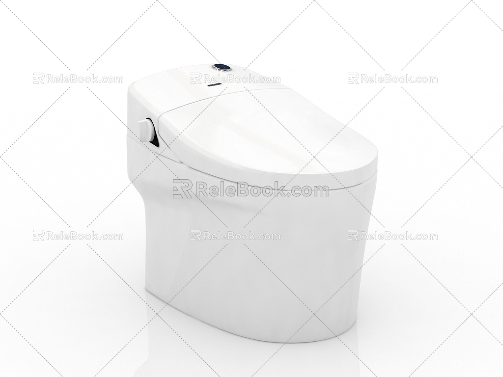 Modern Smart Toilet Smart Toilet 3d model