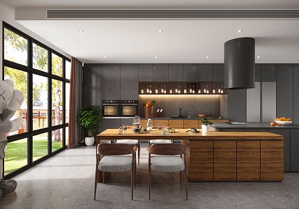 Modern Kitchen 3d model