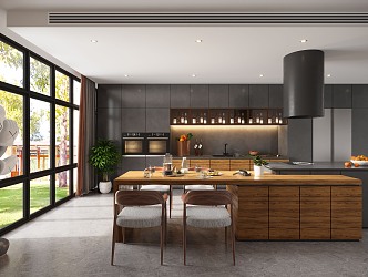 Modern Kitchen 3d model