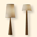 Simple floor lamp 3d model