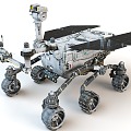 Space Machine Space Vehicle Solar Space Vehicle Space Vehicle Lunar Rover Rover 3d model