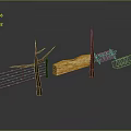 Steel Wire Mesh Anti-penetration Mesh Protective Mesh Wire Fence Wire Fence Anti-turnover Mesh Wire Mesh Wire 3d model