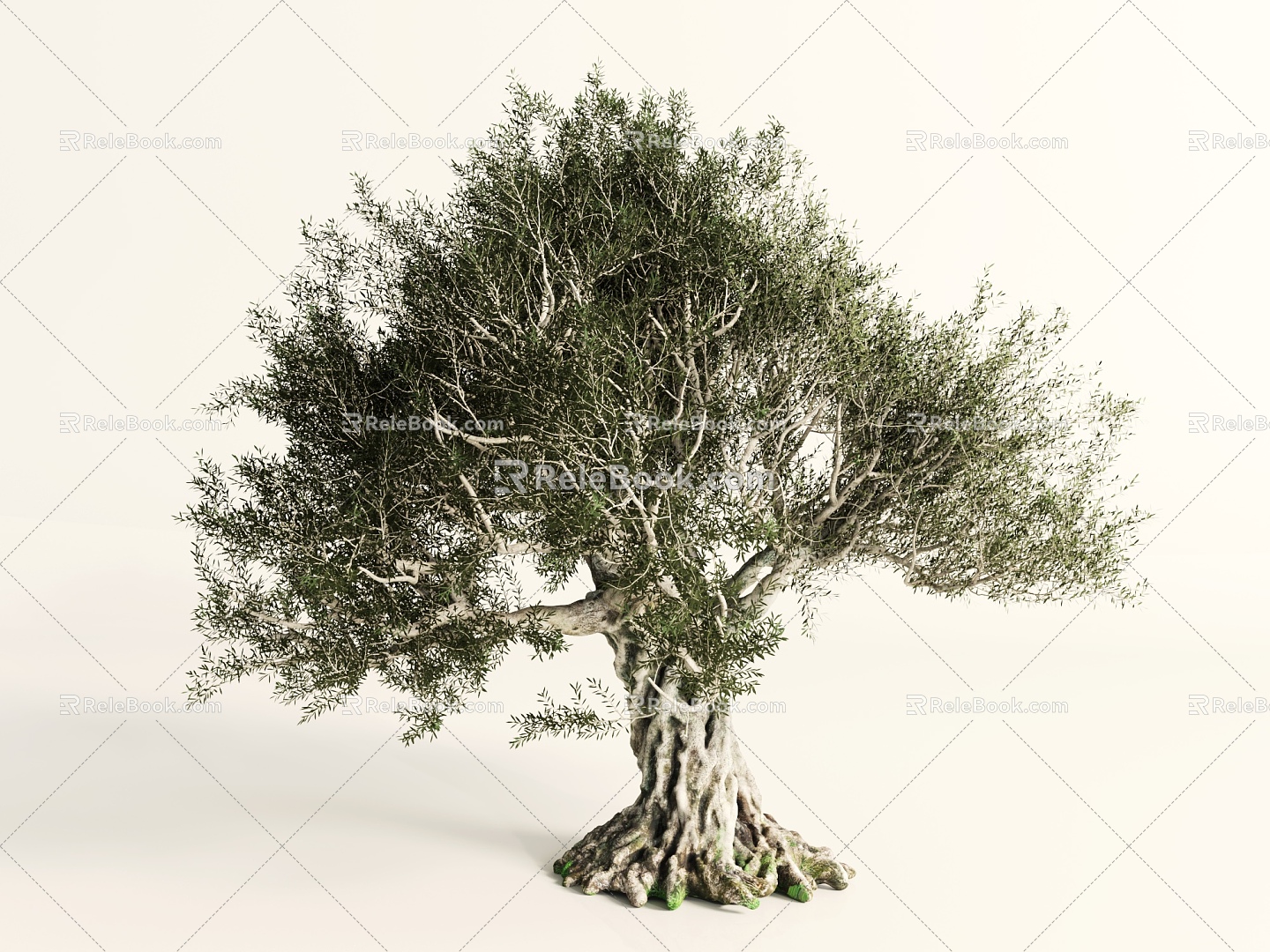 modern trees arbor 3d model