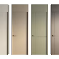 Hinged Doors Modern Minimalist Design With Multiple Color Options For Interior Use