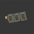 Modern Dormitory Setup With Metal Frame Bunk Beds Small Tables And Gray Mats