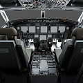 Air China Passenger Airplane White Exterior Red Logo B505Y Wing And Engine
