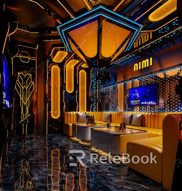 KTV private rooms model