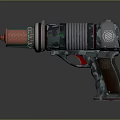 Science Fiction Firearms Next Generation Firearms Science Fiction Game Gun Game Firearms Game Gun Concept Gun Laser Gun 3d model