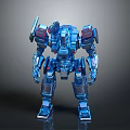 Robot Assistant Small Robot Butler Robot Butler Figure Game Figure 3d model