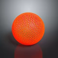 Orange Mesh Ball as Practical Living Supply with Textured Surface and Round Shape 3d model