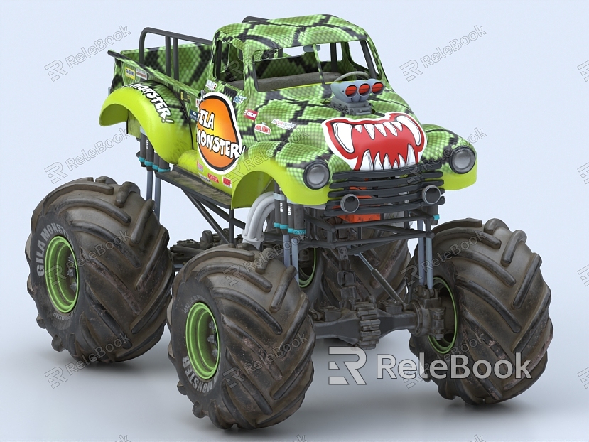 Off-road vehicle all-terrain vehicle military truck function vehicle model