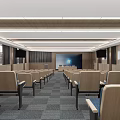 University Modern Lecture Hall With Spacious Seats And Advanced Digital Equipment