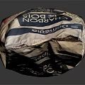 Household Charcoal in Paper Bag for Home Cooking and Grilling Needs