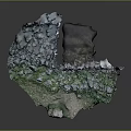Cave Mountain Cave Realistic 3d model