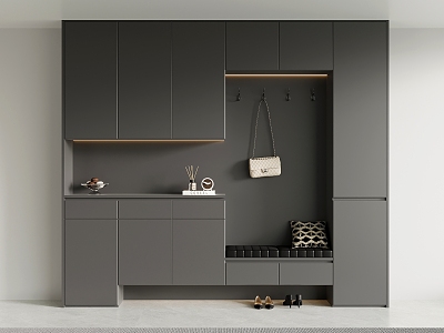 Modern Simple Shoe Cabinet model