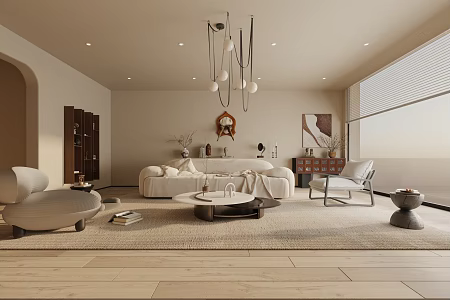 The Silent Living Room 3d model