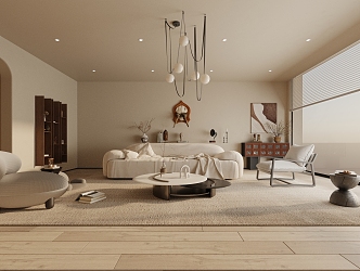 The Silent Living Room 3d model