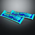Beng Beng Blue Wrapped Chocolate Snack Bar With Smooth Packaging Design