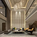 Stylish Modern Restaurant Interior With Wooden Wall Design Green Plants And Ambient Lighting
