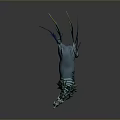 Fantasy Zebra Game Character With Green Blue Feathered Wings And Glowing Details