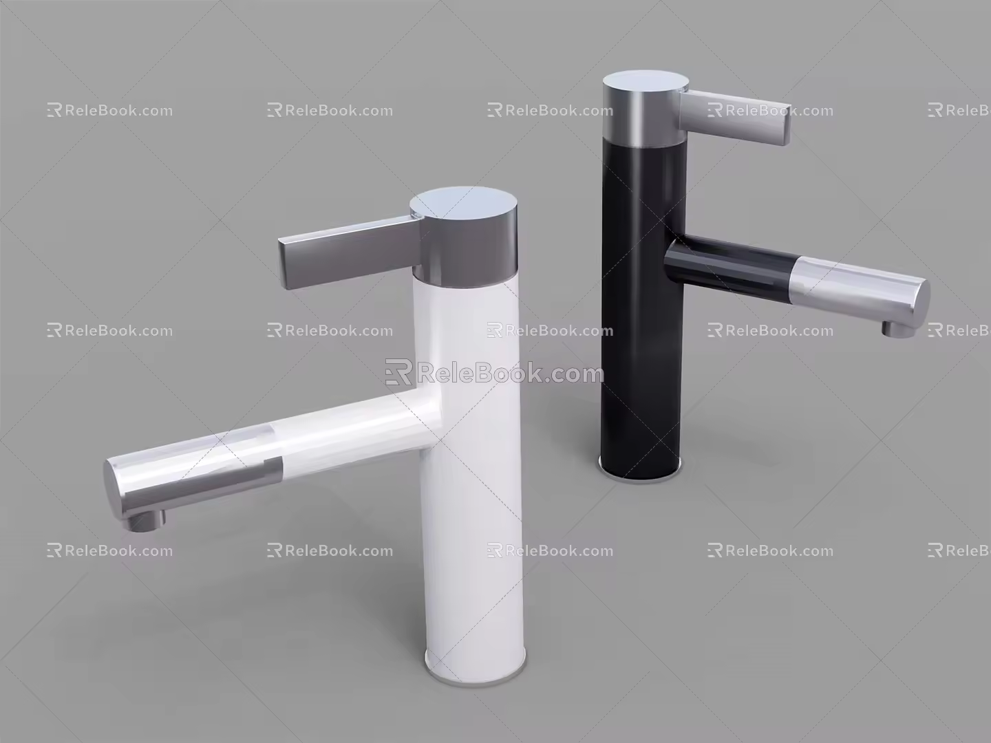 Modern faucet minimalist faucet 3d model