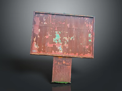 Modern writing splint with clip writing board drawing board writing board 3d model