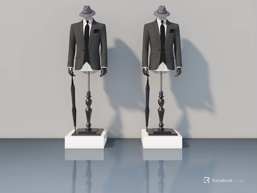 Modern Flush Door With Stylish Design And Durable Material For Home Interior Use 3d model