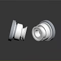 Durable Industrial Hardware Tools Stainless Steel Bearings With Polished Silver Surface