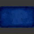 Blue Plastic Industrial Storage Crate For Equipment Organization And Transport