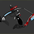 Modern Sci-Fi Equipment Sci-Fi Items Sci-Fi Components High-Tech Components 3d model